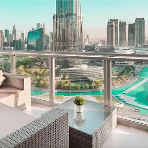  شقة Elite Royal - Full Burj Khalifa & Fountain View - Ambassador الإمارات العربية المتحدة